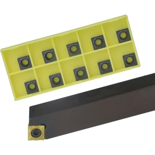 1pc SSBCR1212H09 SSBCR2020K09 SSBCR2020K12 External Turning Tool Holder SCMT Carbide Inserts Lathe CNC Cutting Tools Set