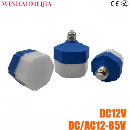 2021 E27 LED Bulb Lights 6W DC 12V Led Lamp 9W 12W 15W 18W LED Lampada Ampoule Bombilla for Home Camping outdoor night market