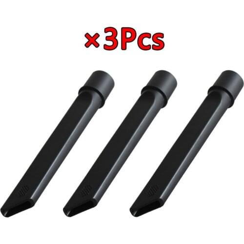 3Pcs Vacuum Cleaner Parts Replacement Parts Extension Crevice Tool 32mm Compatible All 1.25in Universal Extension Crevice