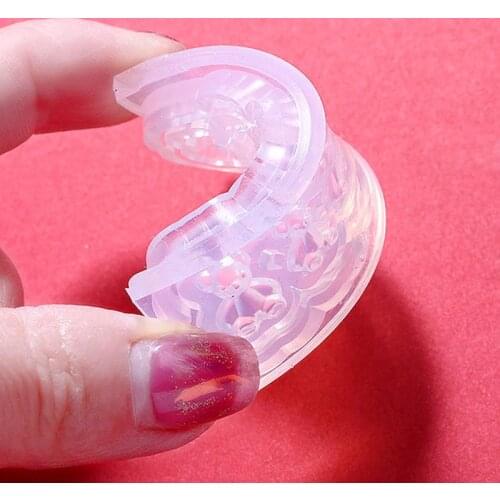 5Pc Silicone Mini Gummy Bear Mold Nail Art Resin Casting Mould Template Bear Silicone Resin Mold Jewelry Tools Art Craft