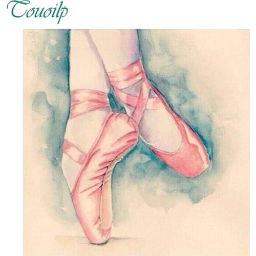 5D Diamond Embroidery round DIY Diamond Painting Cross Stitch kit Mosaic Resin Craft Home Decoration gift Elegant Ballet dancer