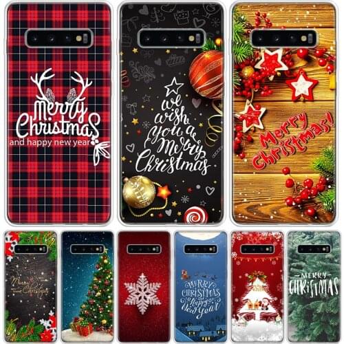 Merry Christmas Phone Case For Samsung Galaxy A50 A70 A30S A51 A71 A10 A20E A40 A90 A20S M30S A6 A7 A8 A9 Plus Coque