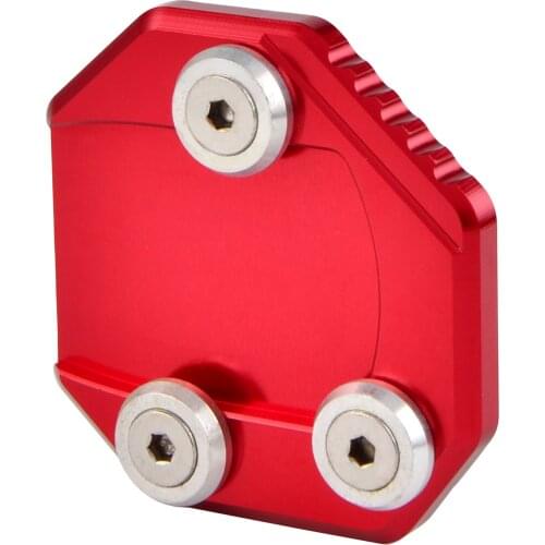 CNC Aluminum Side Stand Enlarger for Suzuki GSR750 2011-2016 GSX-S1000/F 2015-16 Side Stand Enlarger Plate Extension