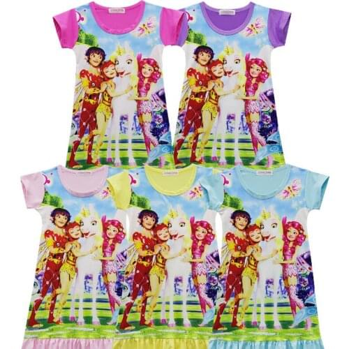 Kids Halloween Costume Anime Cartoon Comics Girls YoKu Mia and Me Princess Cosplay Dress Clothes Party Cosplay Disfraces