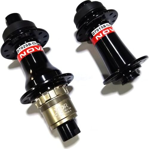 Novatec D791SB-CL D792SB-CL Road Disc Gravel Hubs Center Lock HG 8-11s XDR 12 Speed 20H 24H 28H 32H Front 12×100mm Rear 12×142mm