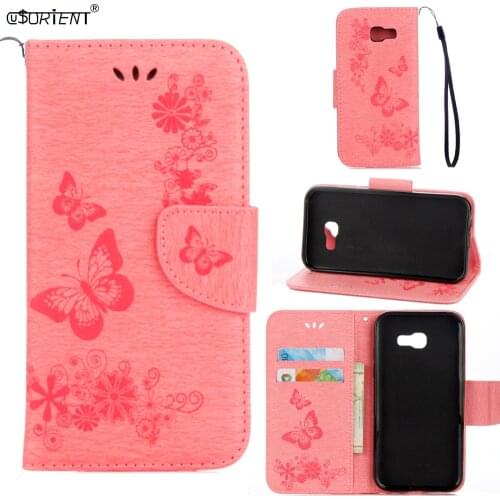 Leather Cover For Samsung Galaxy A7 2017 A77 Flip Wallet Bumper Case SM-A720F SM-A720F/DS SM-A720S SM-A720X Card Slot Phone Bag