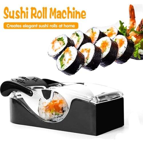 DIY kitchen Sushi Maker Roller Rolling Tool Machine Sushi Maker Roller Rice Mold Sushi Bazooka Vegetable Meat Rolling