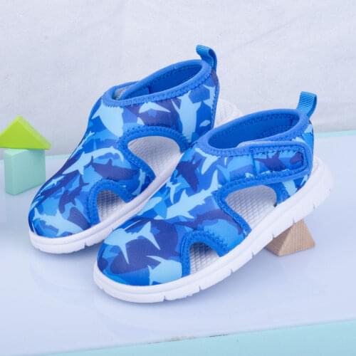 Summer Children Beach Boys Sandals Kids Shoes Closed Toe Arch Support Sport Sandals for Boys Eu Size24-31