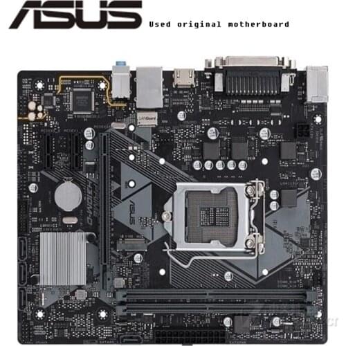 For Asus PRIME H310M-D R2.0 Original Used Desktop Intel H310 H310M DDR4 Motherboard LGA 1151 i7/i5/i3 USB3.0 SATA3