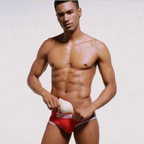 Men Enhancement Padded Underwears Push Up Cup Underpants Butt Lifter Briefs Briefs Men Sexy Bulge Enhancing Removable With 1 Pad