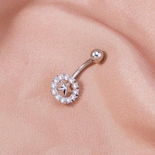 Womens Belly Button Piercing 2021 Trend Body Chain Decorations Woman Accessories Punk Rave Party Women Navel Piercings Jewelry