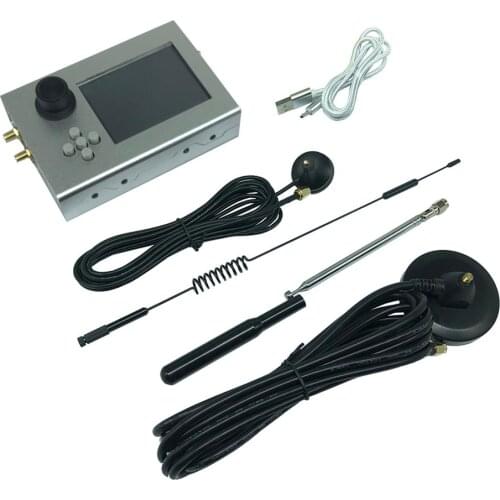 PORTAPACK H2 with HACKRF ONE SDR Radio + Mayhem Firmware + 0.5ppm TCXO GPS + 3.2 inch Touch LCD + Battery + metal Case