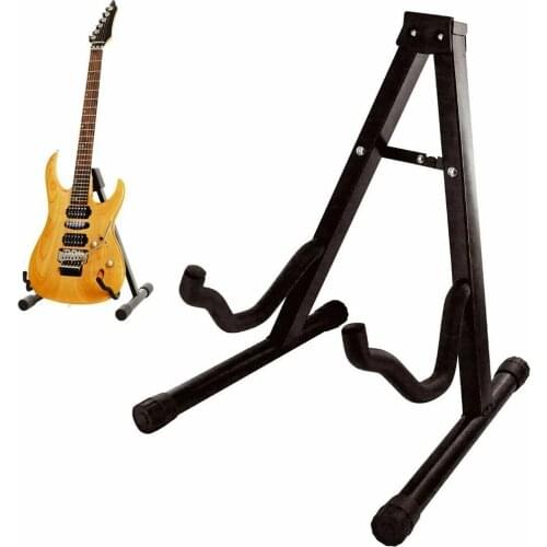 Portable Folding Tripod Guitar Stand String Instruments Holder for Acoustic Electronic Guitar Bass Ukulele Violin Cello