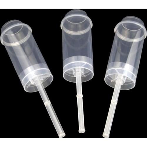 500pcs Wholesale New Sale Push Up Pop Containers New Plastic Push Up Pop Cake Containers Lids Shooters W0078