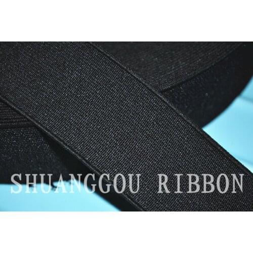 Stretchrite 1.6'(40mm)' by 40meters Elastic Cord.Tighten elatic tape for sewing.black