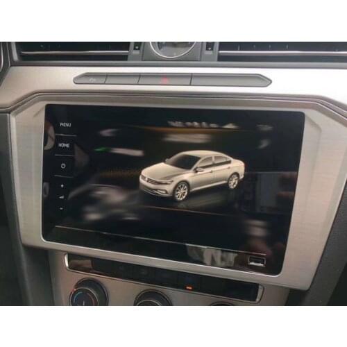 Silver 3GD858069 8 inch MIB 3 CD box trim Radio frame panel CD Plates For VW Passat B8 2018 3GD 858 069 Silver Color Used Parts