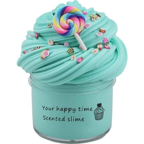 DIY Slime Toys Putty Soft Clay Light Flavor Charms for Slime Supplies Plasticine Gum Polymer Clay Antistress Toy Educational Toy