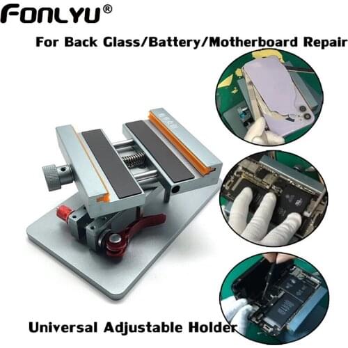Universal Rotatable Holder Fixture For iPhone X 11 12 Pro Max Back Rear Glass Housing Motherboard Battery Phone Repair Tools