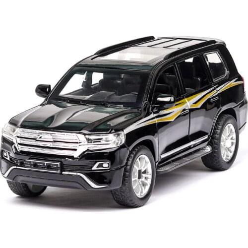 1:32 simulation alloy off-road car model sound and light pull back adult collection childrens toys birthday gift model ornament