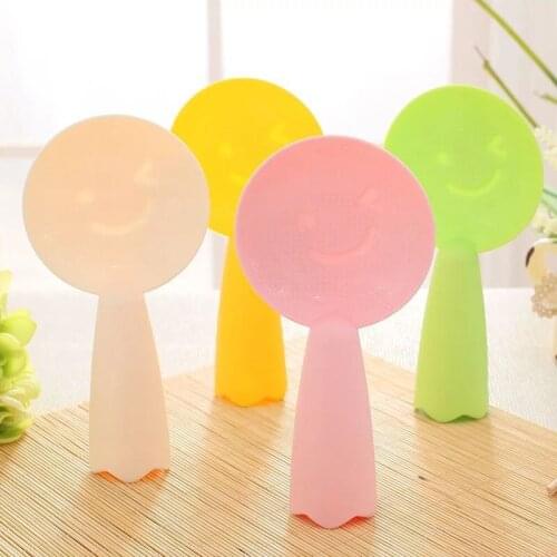 For Household Smiling Face Spoon 1Pcs Plastic Kitchen Accessories Cooking Accessories Non Stick Rice Shovel 4Colors