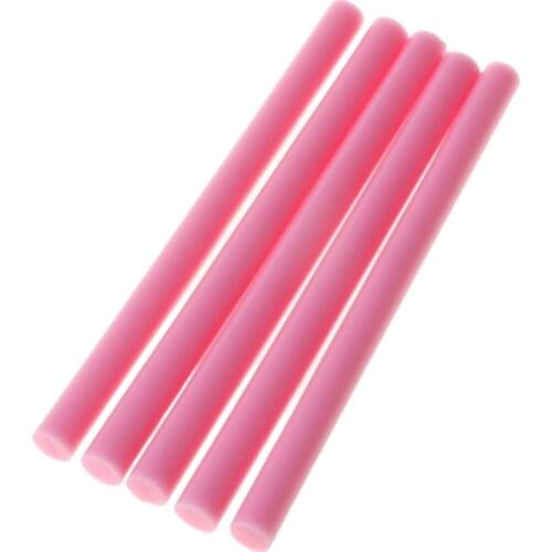 5pcs Hot Melt Glue Stick Colorful 7x100mm Adhesive For DIY Craft Toy Repair Tool