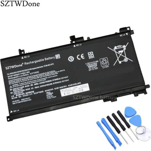 SZTWDone TE03XL Laptop battery For HP OMEN 15 15-Ax000 15-bc 15-bc099nia 15-ax005ng TPN-Q173 HSTNN-UB7A 849570-541 849910-850