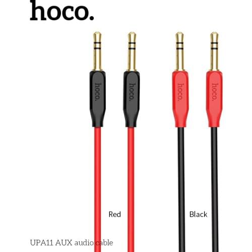 HOCO UPA11 AUX audio cable TPE material Mobile phone car digital high-quality digital transmission lossless audio cable to liste