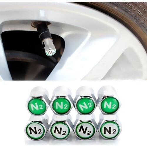 Car Accessories Wheel Tire Stem Caps Decoration Clover Logo Valve Cover for BMW Volkswagen Dodge Skoda Chevrolet Land Rover Kia