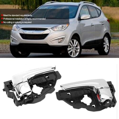 Car Interior Door Handle Left Right for Hyundai IX35 Tucson 2010 2011 2012 82610-2S010 82620-2S010