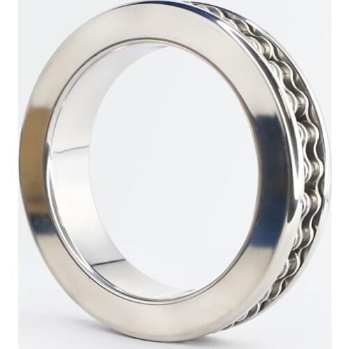 Stainless Steel Motor Chain Cock Ring Glans Ring Male Sex Ring Stop Premature Ejaculation Erection Cock Cage Fetish Toys