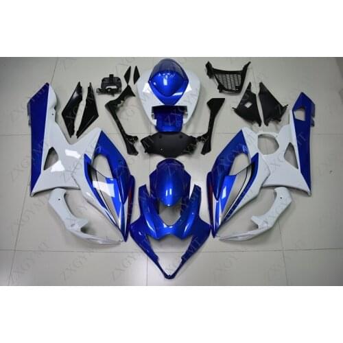 Body Kits GSXR 1000 2005 - 2006 K5 Blue White Motorcycle Fairing GSXR1000 05 Plastic Fairings GSXR1000 2005
