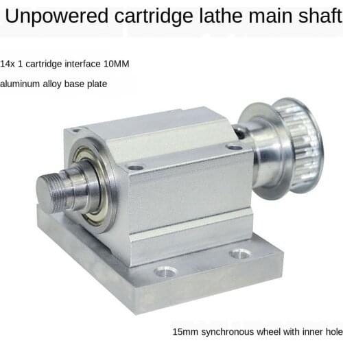 M14*1 Unpowered Lathe Spindle, Bead Machine, Diy Micro Lathe