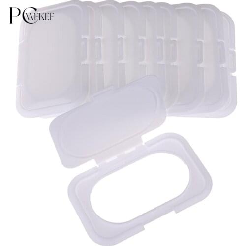 Reusable Wipes Lid Baby Wet Wipes Cover Portable Child Wet Tissues Box Lid Mobile Wipes Wet Paper Lid Useful Tissue Holder Acce