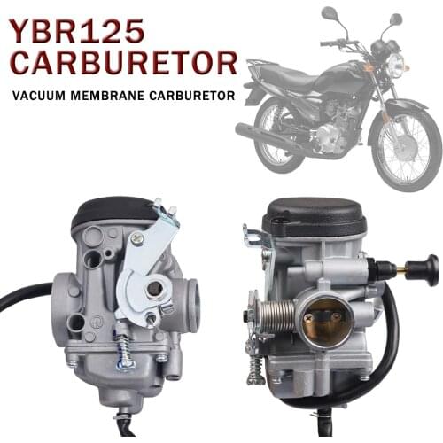 YBR125 Motorcycle Carburetor 125CC Fuel System Moto Spare Parts For YAMAHA YJM125 YB125 YZF XTZ125 YBR YB XTZ 125 Engine