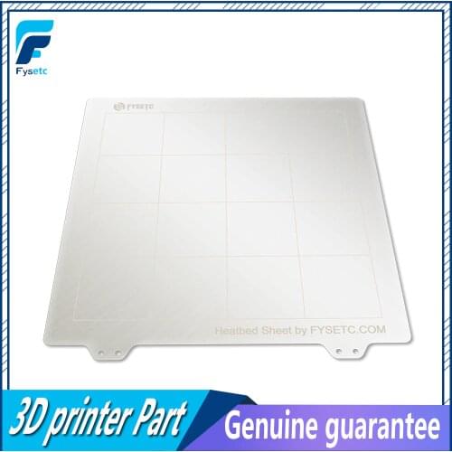 1pc New 235 * 235mm Spring Steel Sheet Heat Bed Platform Flexible Artificial Model For Ender-3 CR-20 3D Printer Parts