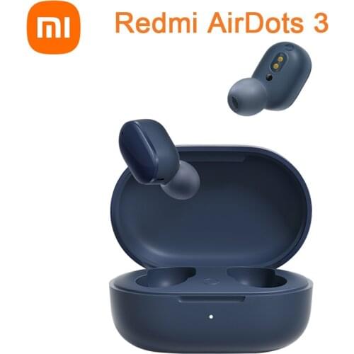Original Xiaomi Redmi AirDots 3 Bluetooth 5.2 Earphone Mi True Wireless Earbuds aptX Adaptive Stereo Bass With Mic Handsfree TWS