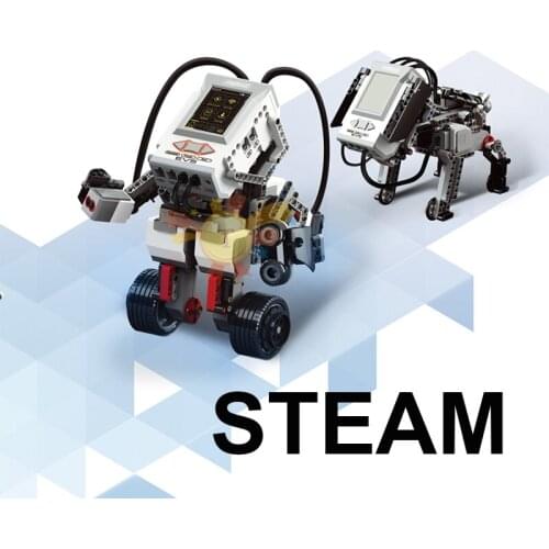 Programming arduino building blocks technological accessories scrath Education set STEAM 822pcs compatible with 45544 EV3 Core