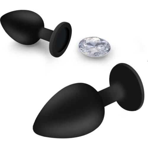 Adult Silicone Anal Plug Jewelry Dildo Vibrator Sex Toys for Woman Prostate Massager Bullet Vibrador Butt Plug For Men Gay