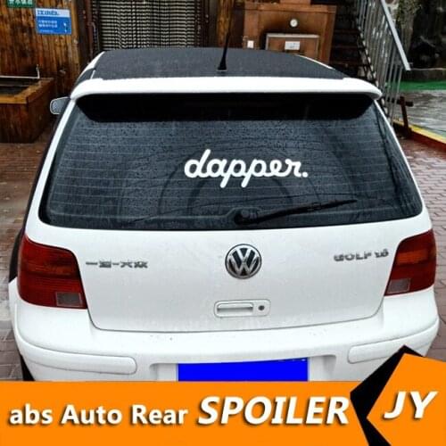 For Volkswagen GOLF MK4 Spoiler 2006-2009 GOLF 4 spoiler High Quality ABS Material Car Rear Wing Primer Color Rear Spoiler