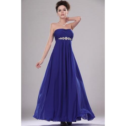 A-line Sweetheart Simple Royal Blue Bridesmaid Dress Simple Evening Formal Dress Wedding Guest Dresses
