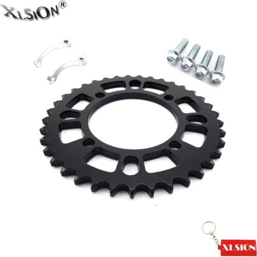 XLSION Aftermarket Rear Sprocket 428 Chain ID=76mm 37 Tooth For SDG hub wheel Pit Dirt Bikes Pitmotards YCF Stomp Thumpstar