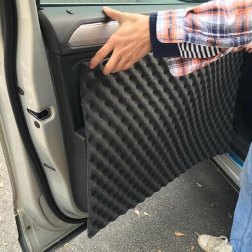 18mm Thick Car Sound Deadening Mat Noise Insulation Sound Proofing Foam Automobile Interior Decoration Parts 20x31in