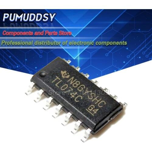 10PCS TL074CDT TL074 SOP8 SOP TL074C SMD 074C
