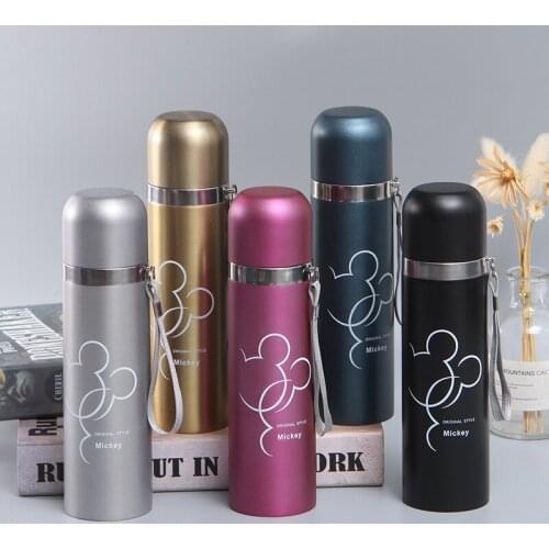 304 stainless steel bullet Thermos Cup outdoor portable sling sports bottle car advertising gift cup customization