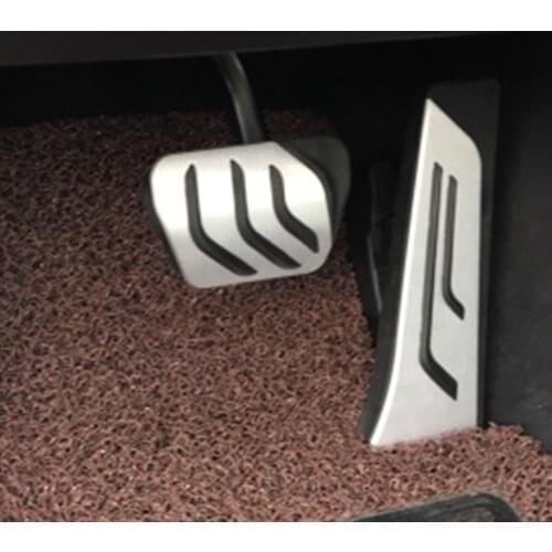 Color My Life Stainless Steel Foot Pedals for BMW X1 X3 X4 X5 X6 1/2/3/5/6/7 Series M3 E39 E46 E87 E90 E91 E92 Z4 F30 F20