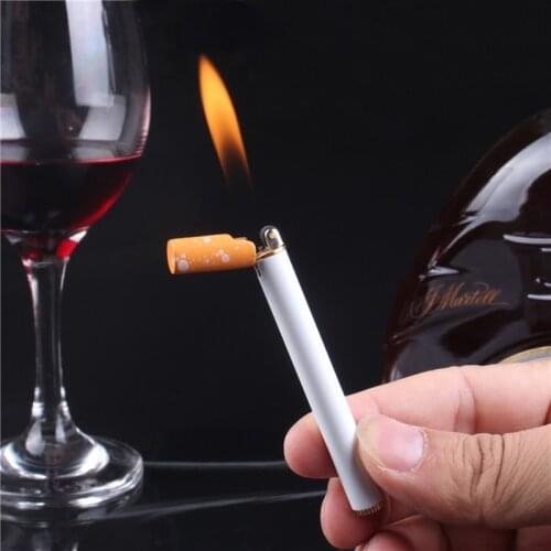 Cigarette Torch Light Gadgets for Men Technology Lighter Cute Gift for Men Lighter Matches Smoking Accessories