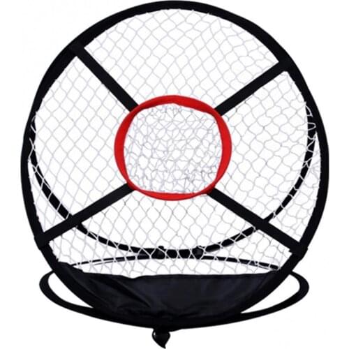 Golf Portable Folding Pitching Golf Target hitting Training Practice Chipping Net Basket for kids home party club yard game