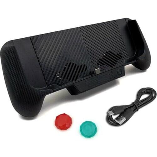 Consoles Charging Handle Cooling Fan w/Stand Thumb Stick Cap For NS Switch Lite