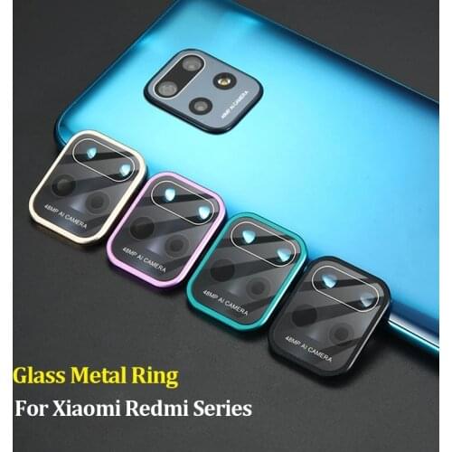 Metal Glass Ring Cover For Xiaomi Mi 10T Pro Poco X3 NFC M3 Pro Camera Lens Protector For Redmi Note 10 Pro Note 9 Pro Note 9S