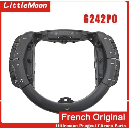 LittleMoon Steering wheel multi-function switch Cruise switch Music switch For Citroen Triumph C4 C4 Picasso C-quatre